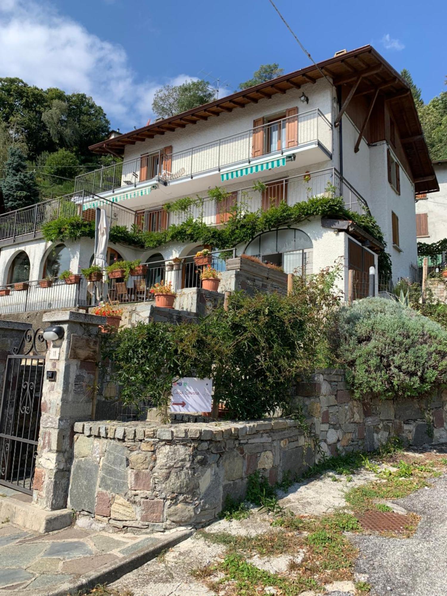 Casa Savina - Stupenda Vista Lago E Monti Plesio Exteriör bild